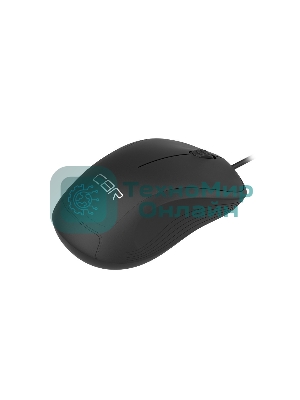 Мышь проводная CBR CM 108 черный, 1000 dpi, USB, кнопки - 3