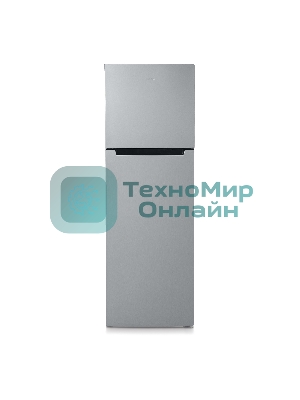 Холодильник Бирюса Б-M6139 серый металлик двухкамерный 240/80л морозилка сверху, автоматическое оттаивание