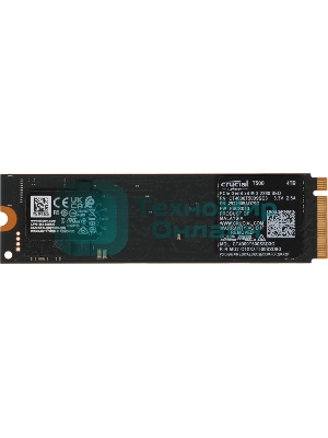 Накопитель SSD Crucial T500 4Tb PCIe Gen4 NVMe M.2 SSD CT4000T500SSD3