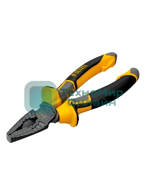 Плоскогубцы комбинированные Denzel 165 мм, трехкомпонентные рукоятки