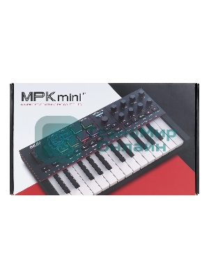 Миди-клавиатура AKAI MPK Mini IV черный миди-клавиатура