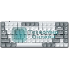 Клавиатура Satechi SM1 Slim Light гибридная, USB Type-A, Bluetooth, радиоканал, белый