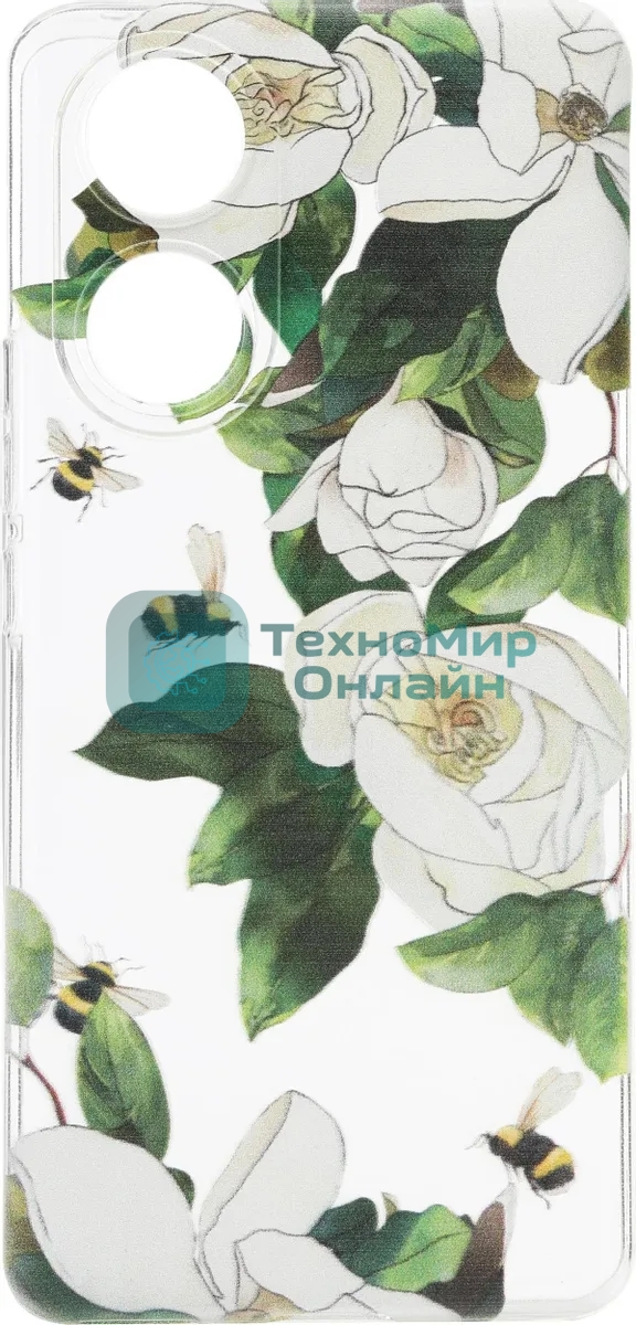 Чехол (клип-кейс) Gresso Air, для Honor 50, прозрачный/рисунок gr17aaae9319