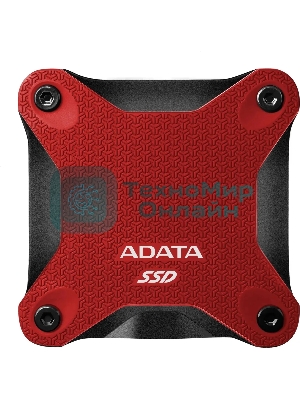 Внешний SSD ADATA SD620, 2TB, USB 3.2 Gen 2 Type-A, R/W 550/480, красный