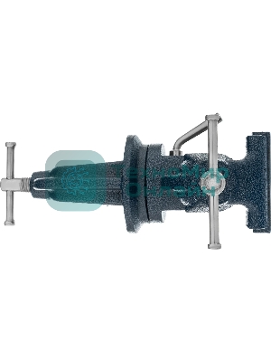 Тиски Сибртех слесарные настольные поворотные ширина рабочихгубок 65мм наковальня