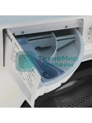 Стиральная машина Hotpoint NSS 6015 K RU белый, загр. фронтальная макс.: 6 кг 1000 об/мин класс: А