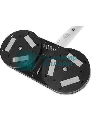 Пылесос-электровеник Xbot RM2 серый, питание от аккумулятора, 240 Вт, уборка сухая