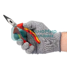 Тонкогубцы IEK K3 ARMA2L 3 изогнутые, диэлектрические, 160 мм