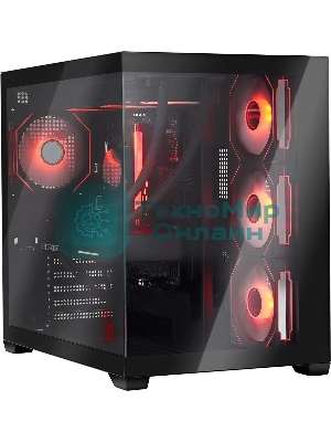 Компьютер Bloody BD-PC RAB84V2 TWR Ryzen 7 7700 (3.8) 32Gb SSD 1Tb RTX 5070 12Gb Win 11H 64 2.5xGbitEth 650W черный (RUS) (2142128)