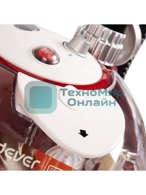 Отпариватель Endever Odyssey Q-9 красный/белый, 2500 Вт, 90 г/мин, 2300 мл