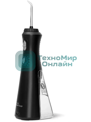Ирригатор Waterpik WP-492 EU черный, от аккумулятора, 210 мл, 2 режима