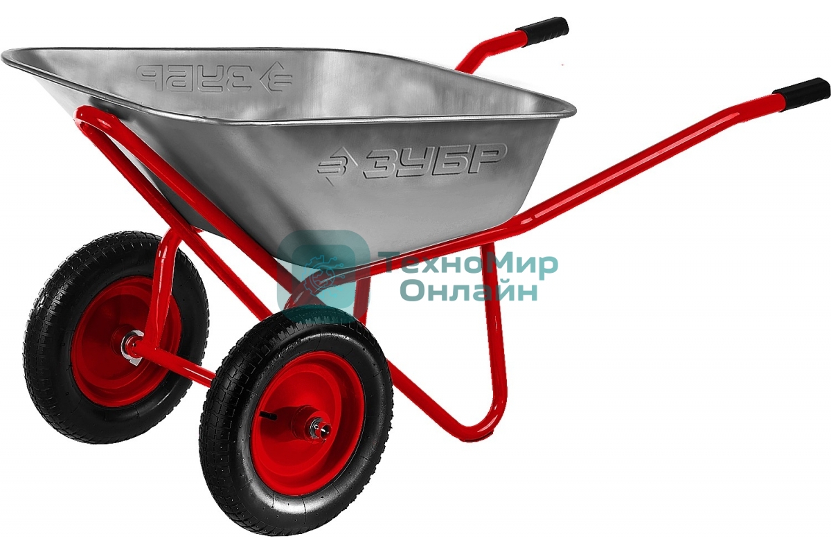 Тачка ЗУБР Т-22 строительная двухколесная, 200 кг