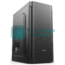 Компьютерный корпус CBR mATX Minitower MX10, c БП PSU-ATX450-08EC (450W/80мм), 2*USB 2.0, HD Audio+Mic, черный