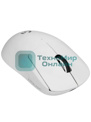 Мышь беспроводная Logitech G PRO X SUPERLIGHT 2 белый, 32000 dpi, радиоканал, USB, кнопки - 5