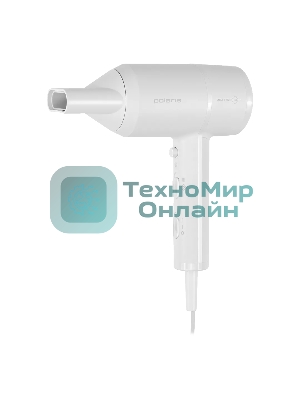 Фен Polaris PHD 2044Ti Quattro Ionic белый/серый, 1900 Вт, компактный, ионизация