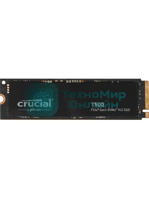 Накопитель SSD Crucial T500 4Tb PCIe Gen4 NVMe M.2 SSD CT4000T500SSD3