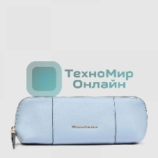 Чехол для ручки Piquadro Circle AC6475W92/OTAV бирюзовый/голубой, натуральная кожа