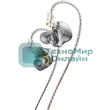 Проводные наушники FiiO JD10 Type-C черный, внутриканальные, USB Type-C