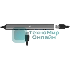USB-концентратор Digma DHUB-7USB-AC-3.0, USB-C + USB-A, USB 3.0 7 портов, USB