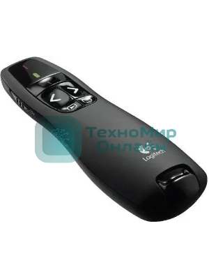 Презентер Logitech R400 Radio USB (15м) черный