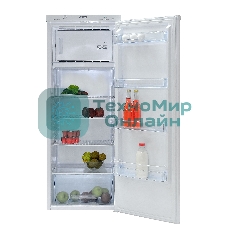 Холодильник Pozis RS-416 серебристый металлопласт однокамерный 186/22 л морозилка сверху