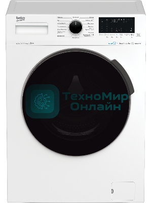Стиральная машина Beko WSPE6H616W белый, загрузка фронтальная 6,5 кг, 1200 об/мин., класс: А