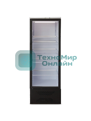 Холодильная витрина Бирюса Б-B310 черный фронт однокамерная 310л