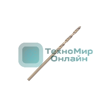 Сверло PATRIOT EXPERT по металлу, Р6М5К5, 1,5 мм, упаковка 10 шт