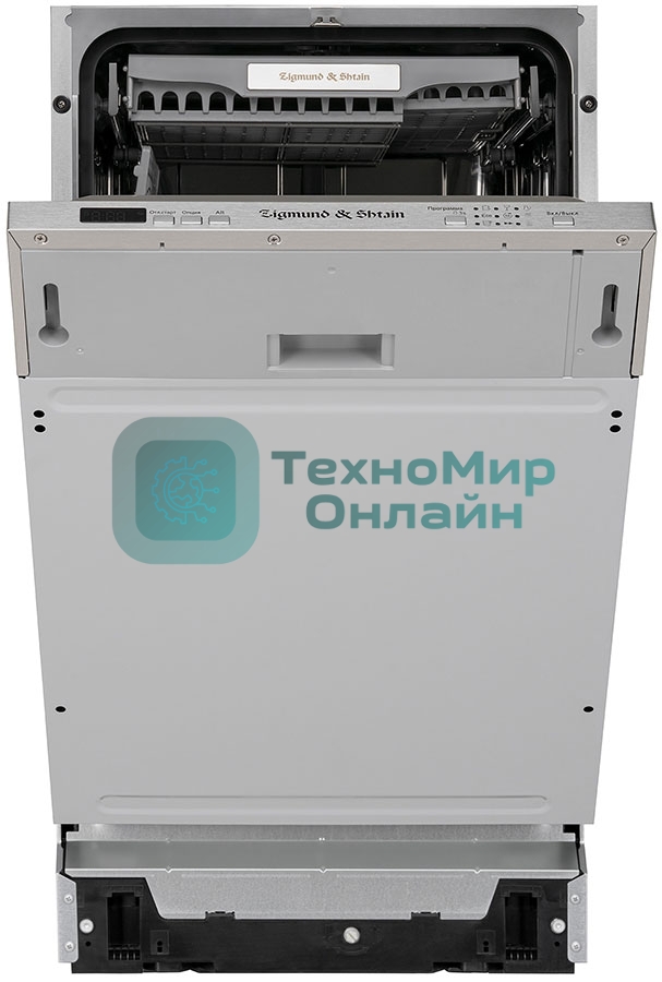 Встраиваемая посудомоечная машина Zigmund & Shtain DW 301.6, нержавеющая сталь, 60 см, 15 компл., 49 дБ, класс A++