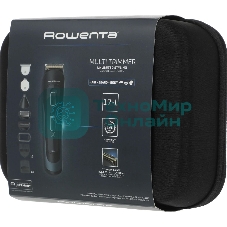 Триммер Rowenta Selectium TN9464E0 черный/хром (насадок в компл:16шт)