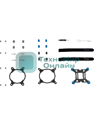 Система охлаждения Ocypus Delta L36 BK ARGb V2 черный 300W/All Intel/AMD AM*/Screws