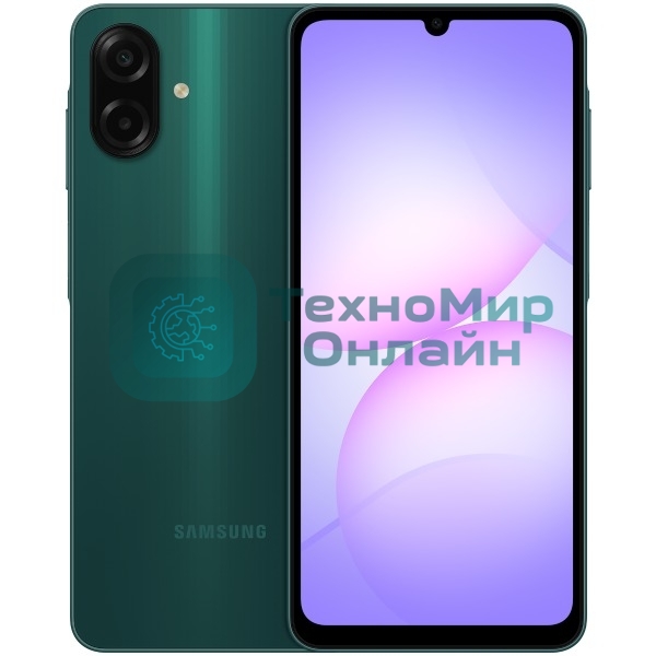 Смартфон Samsung Galaxy A07 4/128Gb зеленый