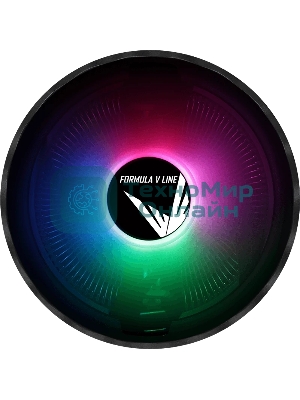 Устройство охлаждения(кулер) Formula AC Air Frost Plus RGb Soc-AM5/AM4/1200/1700/1851 черный 3-pin 24dB Al 110W 360gr Ret (AIR FROST PLUS FRGb 3P)