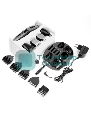 Набор для стрижки и бритья DELTA LUX DE-4201A черный