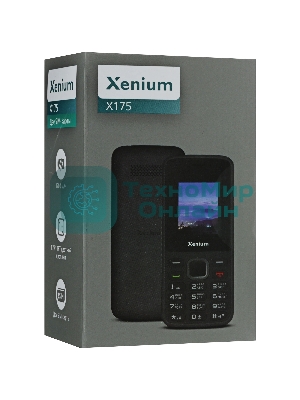 Мобильный телефон Xenium X175 зеленый моноблок 1.77