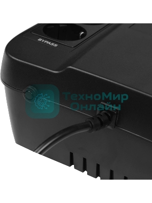 Источник бесперебойного питания Powercom SPD-1000U 550Вт 1000ВА черный