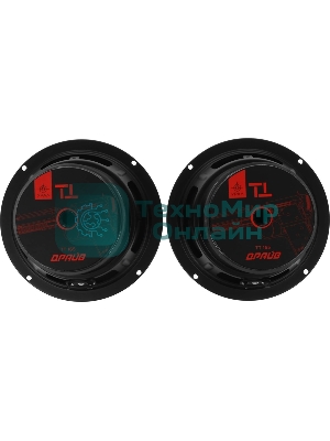 Колонки автомобильные Ural ТТ 165 ДРАЙВ (без решетки) 96дБ 4Ом 16.5 см (6 1/2 дюйм) (ком.: 2кол.) среднечастотные однополосные