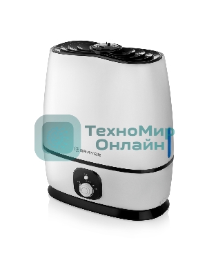 Увлажнитель воздуха BRAYER BR4702 белый, 25 м², 6 л, ароматизация