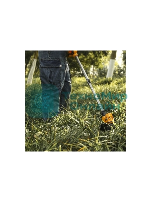 Триммер электрический Deko DKTR12 аккум. 300Вт неразбор.штан. реж.эл.:нож