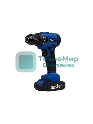 Дрель-шуруповерт Oasis ASB-18V PRO (J) 201, 18 В, 2 Ач, 50 Нм, бесщеточный