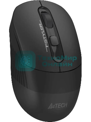 Мышь беспроводная A4Tech Fstyler FB10CS черный, 2000 dpi, радиоканал, Bluetooth, USB, кнопки - 4