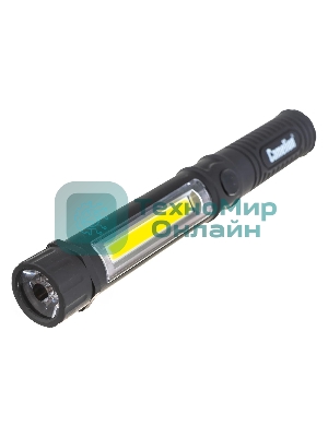 Фонарь-ручка Camelion LED51521 COB LED+1W LED, 3XR03, пластик, магнит, клипса, блистер