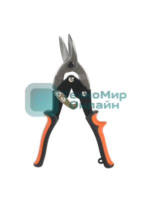 Ножницы по металлу PATRIOT ASP-250L, левый рез, CRV, двухкомпонентные рукоятки, 250мм