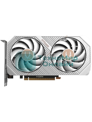 Видеокарта Zotac PCI-E 5.0 RTX 5060 TWIN EDGE OC WHITE ED NVIDIA GeForce RTX 5060 8Gb 128bit GDDR7 2527/28000 HDMIx1 DPx3 HDCP Ret белый