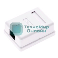 Розетка внешняя RJ-45 5e кат., 1порт. 5bites LY-SB01-A