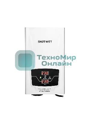 Стабилизатор напряжения для газового котла SMARTWATT AVR BOILER 500RW (140W - 260W, 500VA, 0.5 кВт, 50 Гц, розеток - 1,