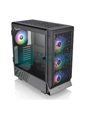 Компьютерный корпус Thermaltake Ceres 500 TG ARGb черный без БП ATX 4x140мм 2xUSB3.0 1xUSB3.1 audio bott PSU