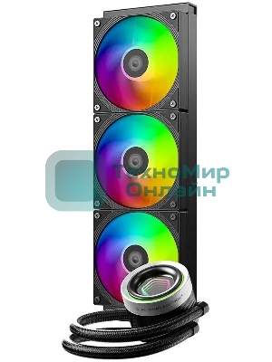 Система жидкостного охлаждения для процессора ID-COOLING FX360 INF черный 120мм алюминий+медь 2000rpm 27.2db 4-pin 350W