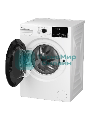 Стиральная машина с сушкой Hotpoint WDSH 75549 VWX белая, загрузка фронтальная 7.5кг, 1400 об/мин., класс: A