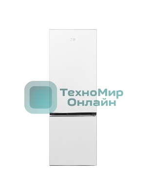 Холодильник Beko B1RCSK251W белый, двухкамерный 175/65л морозилка снизу